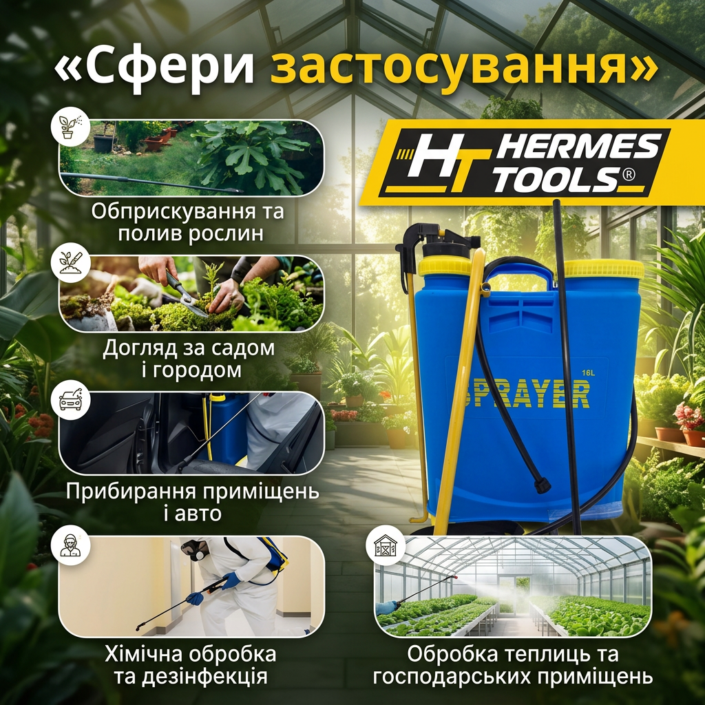 Ранцевий ручний обприскувач